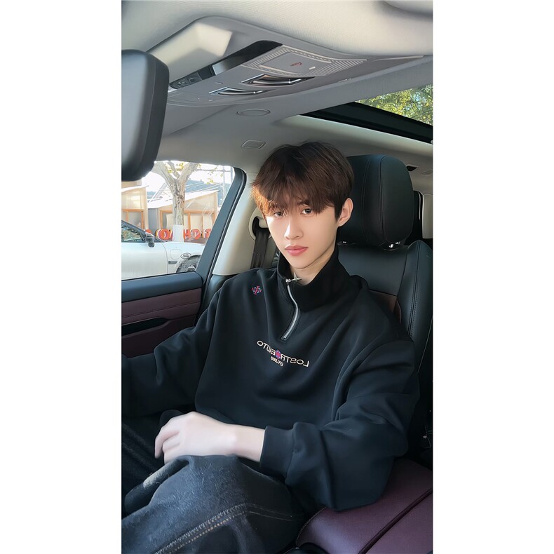 美式刺绣连帽卫衣男女同款秋冬季高级感cleanfit外套宽松潮牌上衣，女装短外套，电商B319