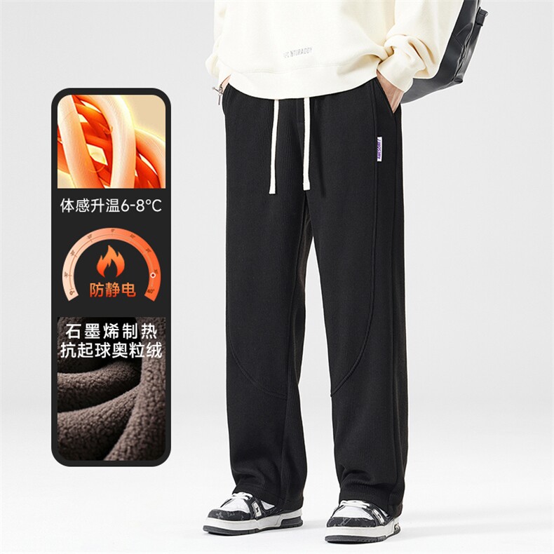 A178-1DY589AP90奥粒绒秋冬季美式休闲针织卫裤,男装休闲裤,电商A178-1