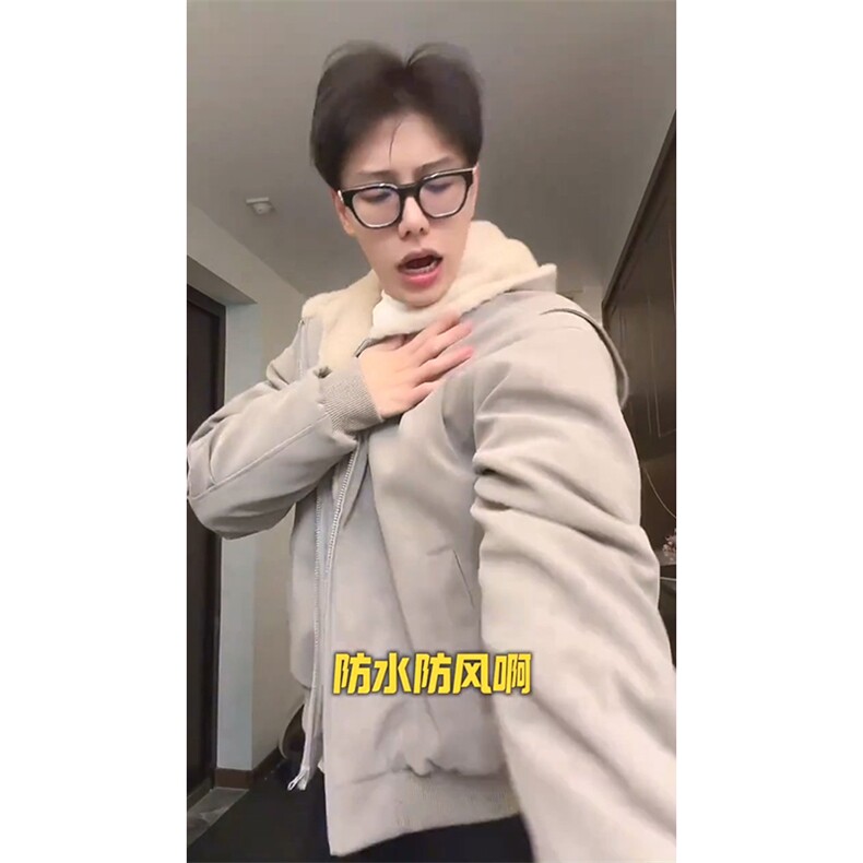 现货高品质美式冬季重磅座山雕大毛毛领pu皮棉衣男女加厚外套,男装皮衣,电商A486-1