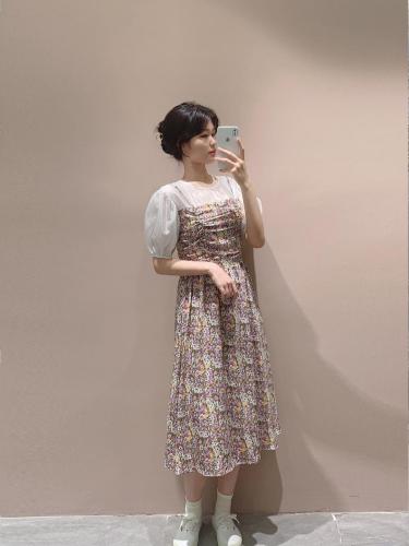 【现货】碎花裙天丝面料垂感很好,女装,嘉乐馨秀(8F)