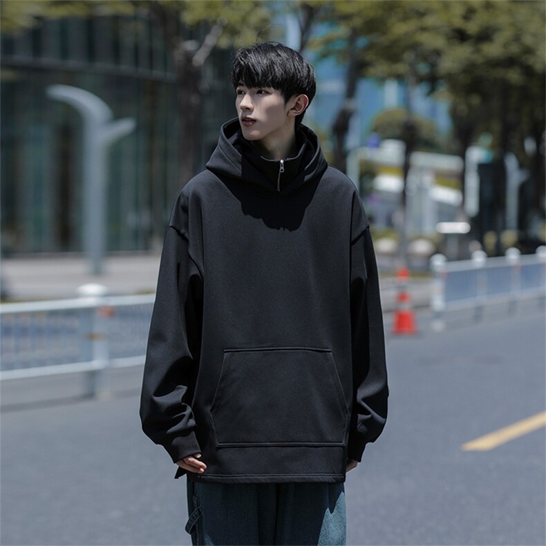 M-6XL420克户外山系大码秋季新款连帽套头卫109-W02040-P58,男装卫衣,星座109