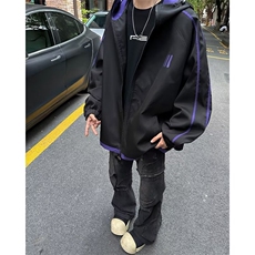 美式机能连帽冲锋衣新款春秋潮户外登山夹克秋季外套LW2055-p63，男装夹克，星座1008