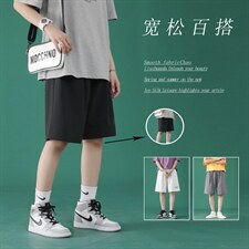2023夏新款宽松休闲五分裤潮牌跑步运动裤  DK518特批16图片