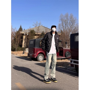 1506-1/K9931/P44复古水洗做旧黄泥染拉链开叉牛仔裤男直筒长裤子,男装牛仔裤,星座1506-1