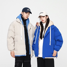 无影墙2026新品冬季宽松假两件情侣装棉服棉衣加厚外套M062-P80，男装棉衣，星座717