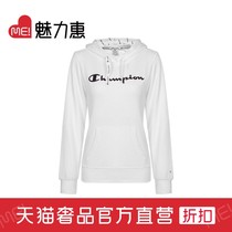 CHAMPION Ladies Cotton Polyester White Long Sleeve Top