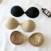 Hình ảnh đám cưới nữ trong suốt cho con bú kích thước lớn silicone dán ngực cốc không khí đệm ngực ngực phụ nữ latex ngực phẳng dán ngực