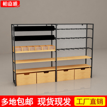 Mingchuang boutique jewelry store shelf display stand Single-sided Nakajima stationery Pet milk powder mother and baby store excellent display cabinet
