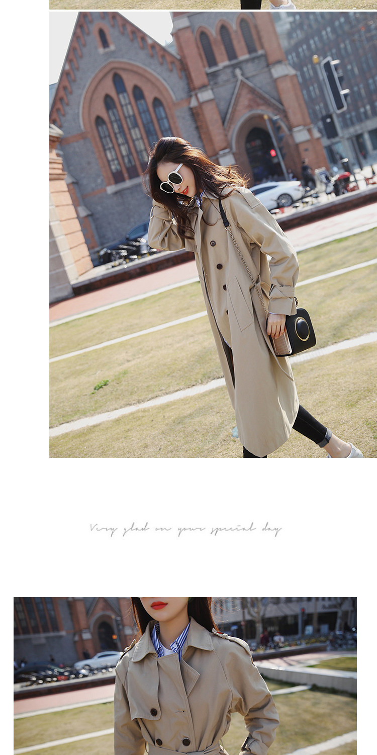 Trench pour femme en Coton en Coton - Ref 3226677 Image 12