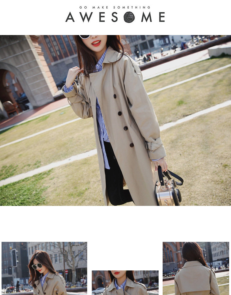 Trench pour femme en Coton en Coton - Ref 3226677 Image 21