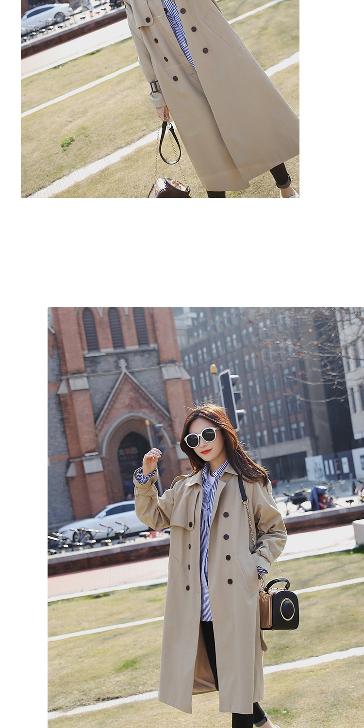 Trench pour femme en Coton en Coton - Ref 3226677 Image 11