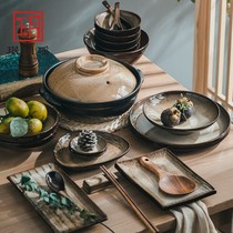 Minyue Yao Jingdezhen Tableware Set Underglaze Ceramic Bowls