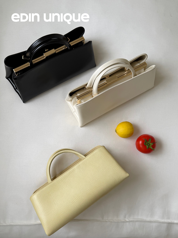 A Unique Designer Lizard-Patterned Leather Handbag with a High-End Texture, Vintage, Simple, Fashionable and Elegant Shoulder Bag for Women