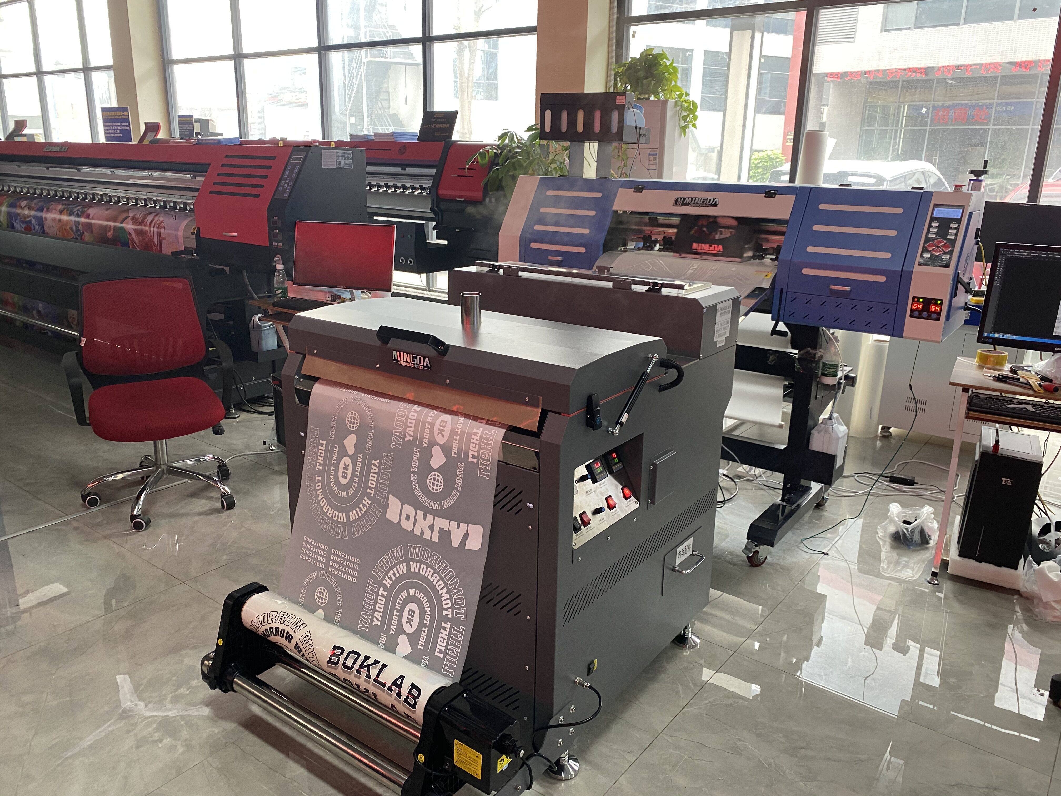 Фото машины pet打印机 白墨打印机 热转印打印机 pu打印机  柯式烫画打印机 Mingda