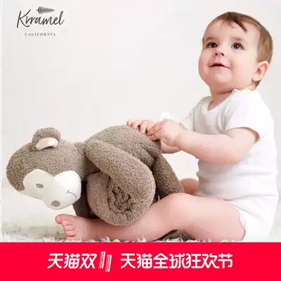 Hot sale tree Mu krramel Ant velvet carpets girl newborn baby children doll cover blanket quilt gift box
