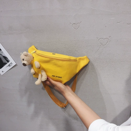 Шоппер, детская сумка, сумка через плечо, нагрудная сумка для отдыха, поясная сумка, с медвежатами, городской стиль