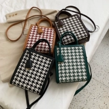 Ретро вместительная и большая летняя сумка на одно плечо