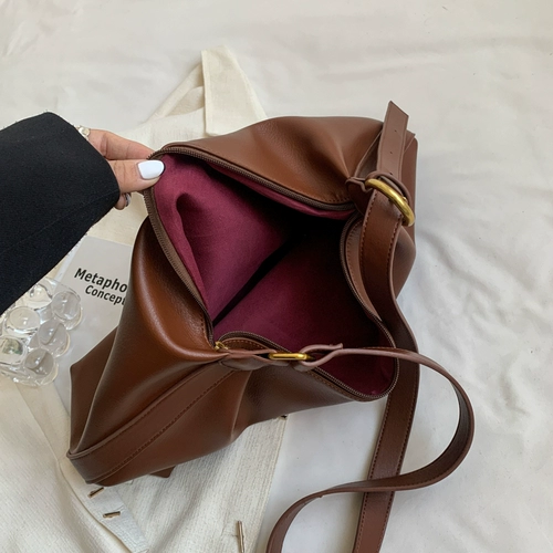 Летняя вместительная и большая черная сумка на одно плечо, небольшая сумка через плечо, премиум класс