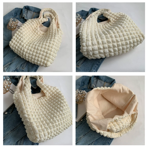 Вместительный и большой шоппер, сумка на одно плечо