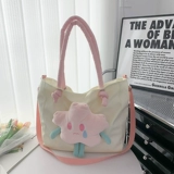 Вместительная и большая милая сумка через плечо для школьников, шоппер, поясная сумка, подходит для студента, коллекция 2022