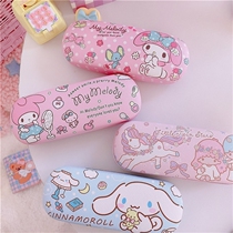 Glasses case two-dimensional Japanese children Girl light small and super light cartoon anti-pressure anti-drop good-looking high-level feeling