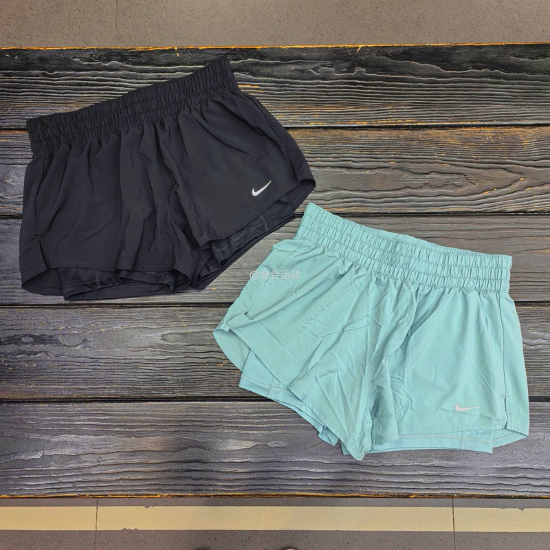 Nike Women's Sports Shorts Summer Running Quick-Drying Breathable Two-In-One Lining Anti-Exposure Dx6013