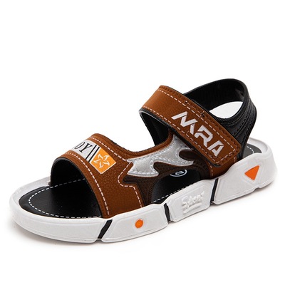 男童凉鞋2021新款夏季时尚韩版中大童男孩软底防滑小童宝宝沙滩鞋