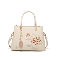 Тип B кремово-белый, бесплатный шелковый шарф + подарочный пакет.