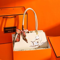 Белая желтая подарочная коробка, подарок на день рождения