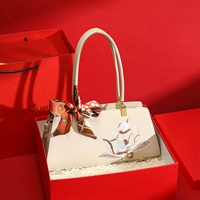 Белая красная подарочная коробка, подарок на день рождения