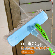 Sen Tongshui long-handled bristle floor brush Bathroom tile gap Bathroom floor cleaning floor cleaning brush Cleaning brush