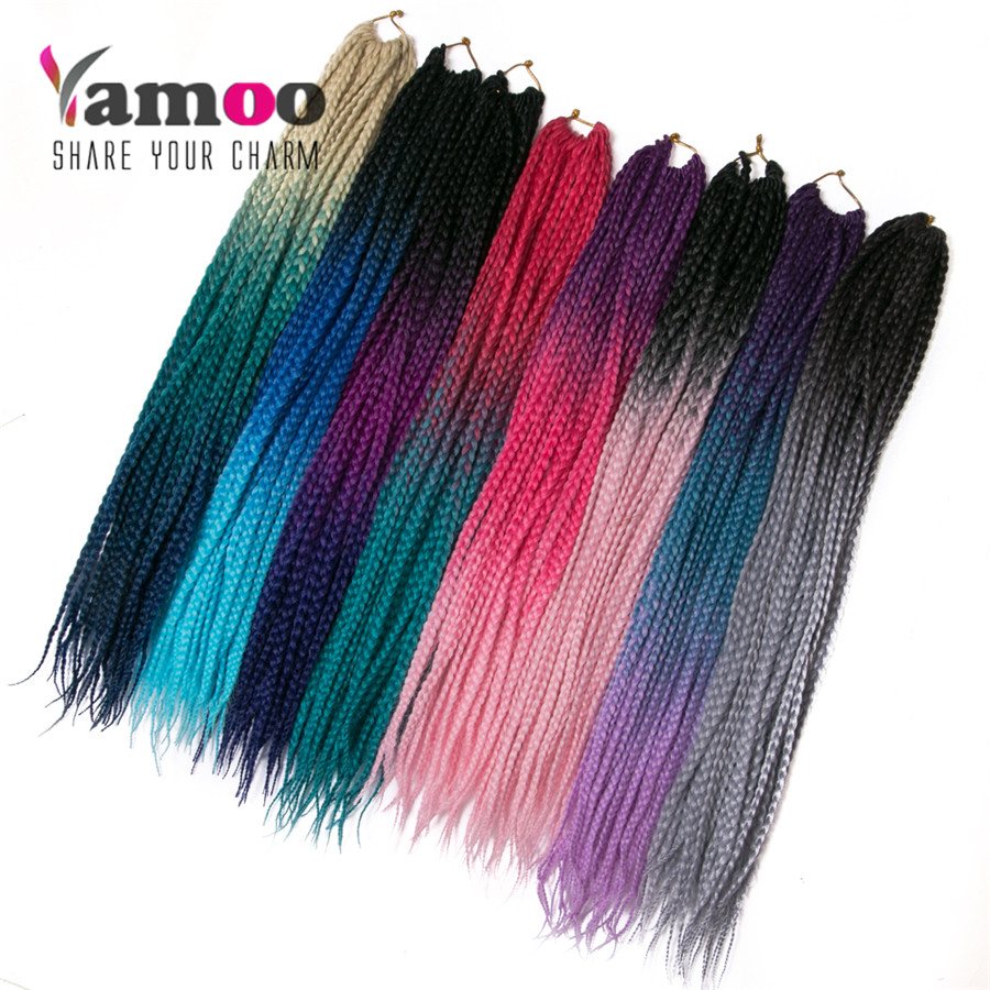 Wig Dirty Braids Three Strands of Hemp Flowers Small Braids Box Braids Crochet Hair Extension