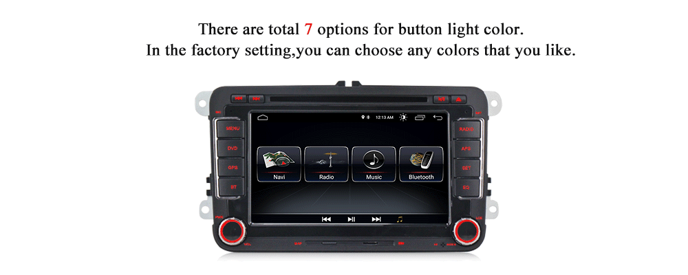 Cheap Spain Warehouse! Android 8.1 Car dvd player GPS Navigation for VW Skoda POLO GOLF 5 6 PASSAT B7 JETTA TIGUAN TOURAN Caddy RDS 9