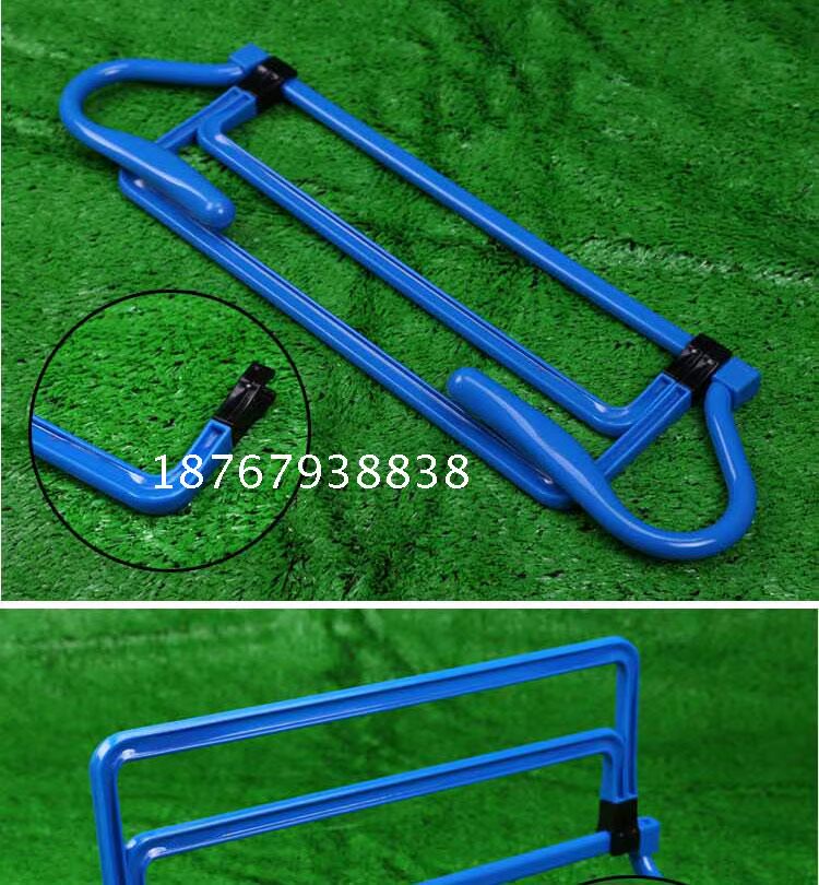 Đào tạo bóng đá vượt rào đa chức năng điều chỉnh gấp cảm giác nhảy thanh nhỏ Thiết bị đào tạo bóng đá nhảy - Thiết bị thể thao điền kinh xà đơn tập tại nhà