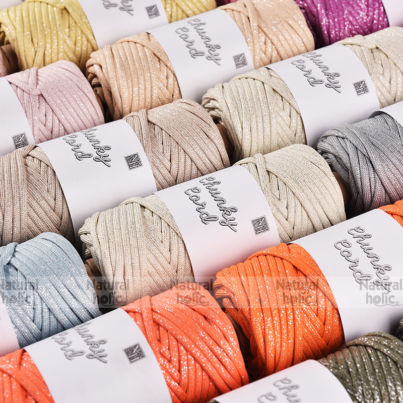5mm Silver Polyester Core-Spun Cord DIY Trendy Colorful Braided Rope Macrame Material Kit Thread 50m Double Ninth Festival