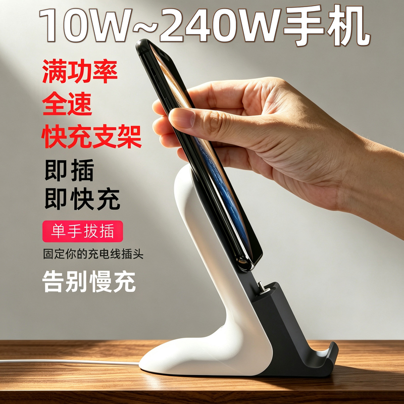Original Simple Desktop Convenient Super Fast Charging Phone iPad Stand Compatible with Apple and Android for Home and Office Use Original Simple Desktop Convenient Super Fast Charging Phone iPad Stand Compatible with Apple and Android for Home and Office Use
