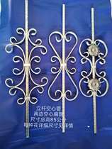 Wrought iron balcony decoration stair accessories welding craft stair park combination flowers wrought iron partition iron window accessories flowers