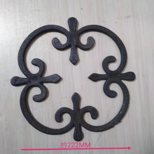 Iron Art Tea Table TV Cabinet Decoration Iron Art Guard Rail Grid Decoration Material Iron Art Square Figure Iron Artwork 