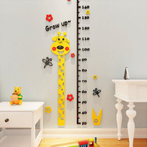 Tree Bud Baby Height Sticker 3D acrylic solid wall sticking cartoon ruler Childrens room wallpaper Collage Waterproof Cartoon