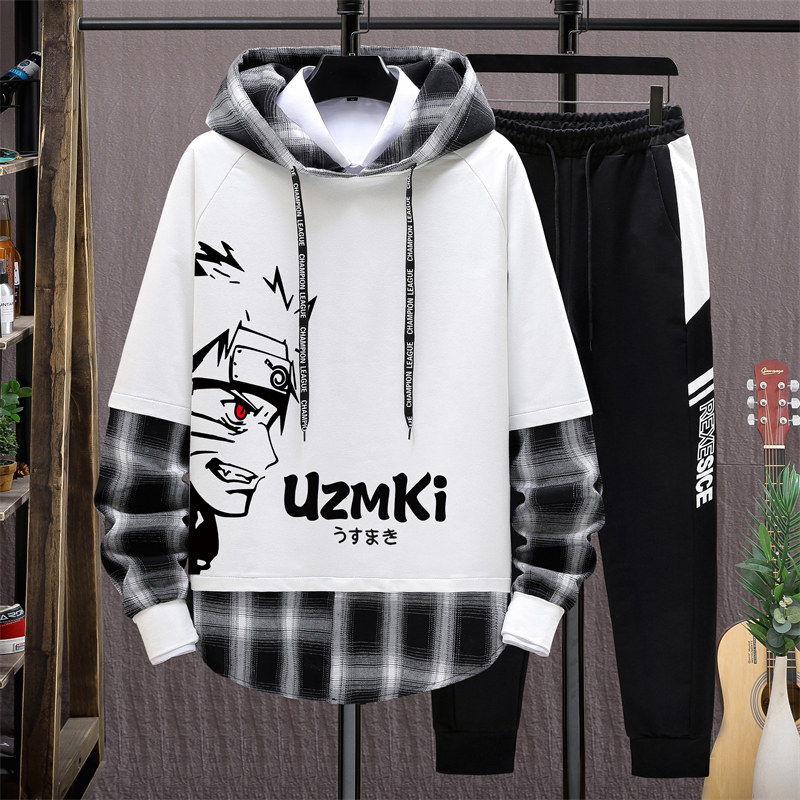 Youth autumn suit 12 boys Korean style trendy sweater 13-15 years old junior high school students spring and autumn clothes 14