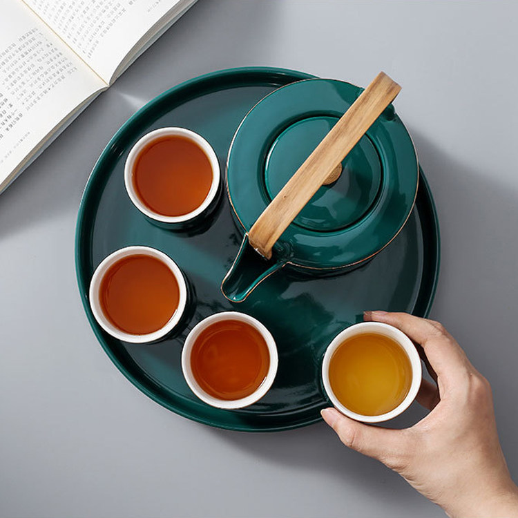 Moden good object retro - large capacity hand beam teapot household teapot teapot kung fu tea set