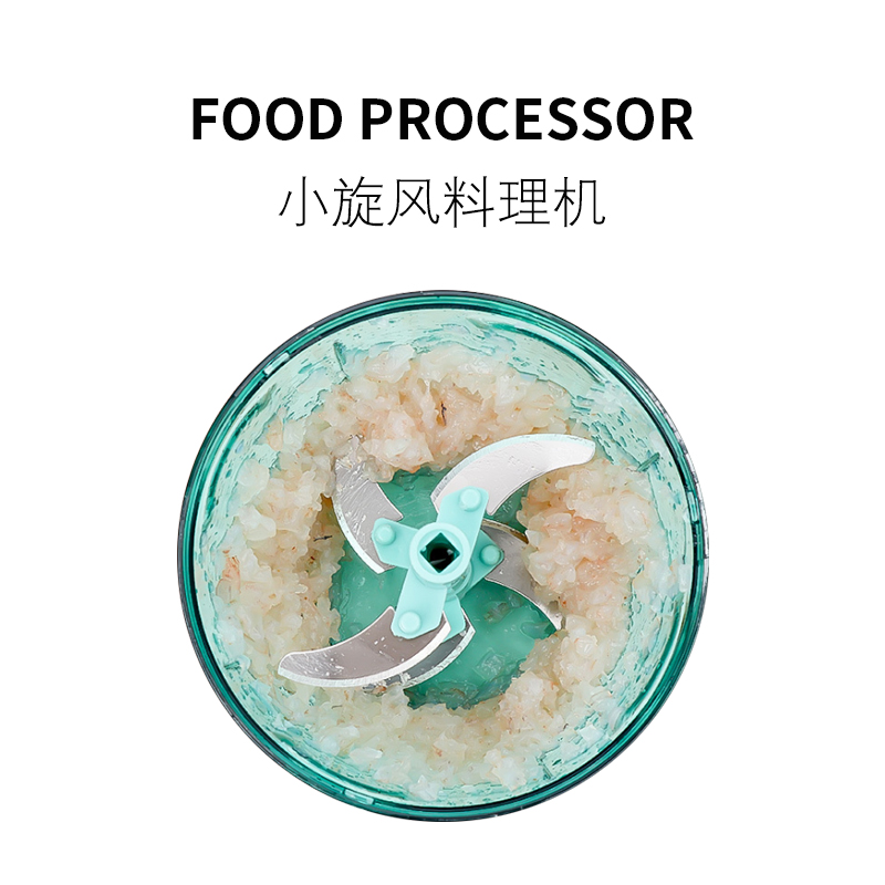 Modern good stuff garlic press Household manual garlic stirrer Garlic press Small cyclone cooking machine Twisted stuffing garlic machine