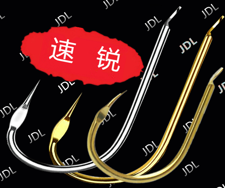 Shikuo-unrub-pierced Japanese imported double sharp anti-detached hook box Winter Fishing gear carp
