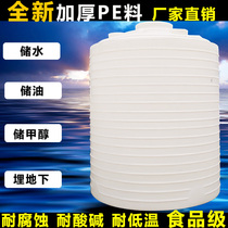 Water storage tank Plastic water tower bucket water tank Outdoor industrial beef tendon thickening acid and corrosion resistance Food grade large capacity