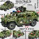 Suitable for Lego Military Building Blocks, Swat Mini-Figures, Armored Vehicles, Educational Assembly Toys for Boys Aged 8-12
