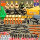 Chinese Building Blocks Eighth Route Army Red Army Doll Military Doll Special Soldier Weapon Puzzle Assembling Boy Toy