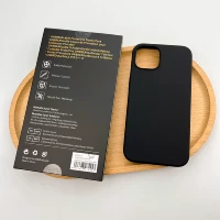 Чехол для телефона из жидкого силикона для iPhone13Pro, черный UNBREAKcable LS series