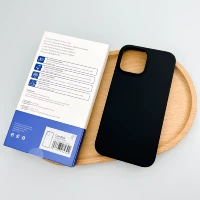 Силиконовый черный чехол для телефона, iphone, 13 pro max