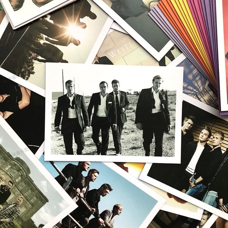 Westlife and Other Boy Bands Merchandise, Similar European and American Postcards, Polaroid Photo Cards