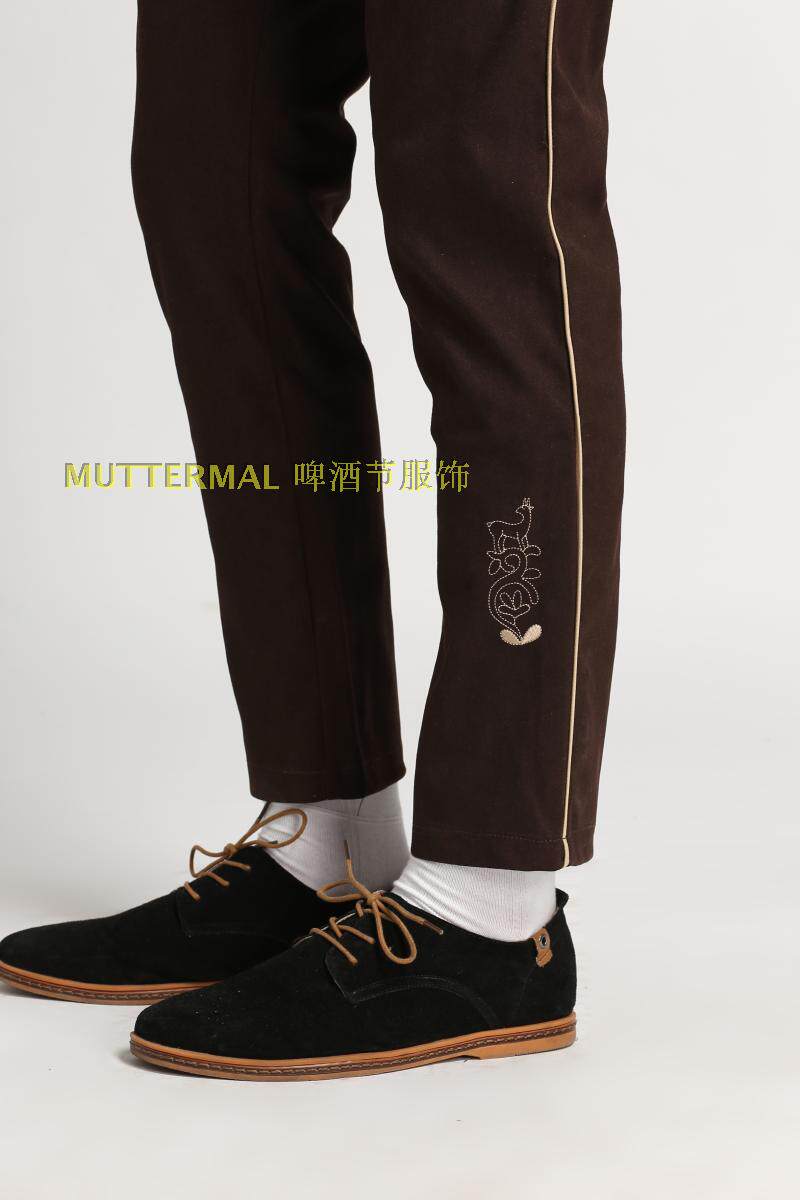 Pantalon cuir homme droit - Ref 1482581 Image 13